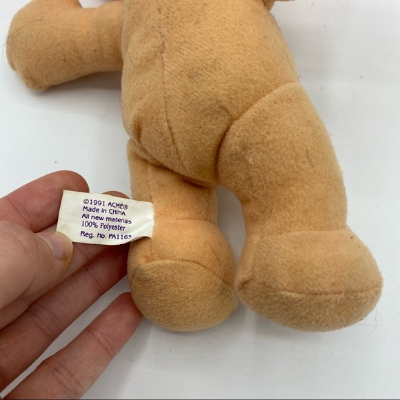 Vintage 1991 Troll-kins Crazy Troll Plush Stuffed Animal - Picture 6 of 7